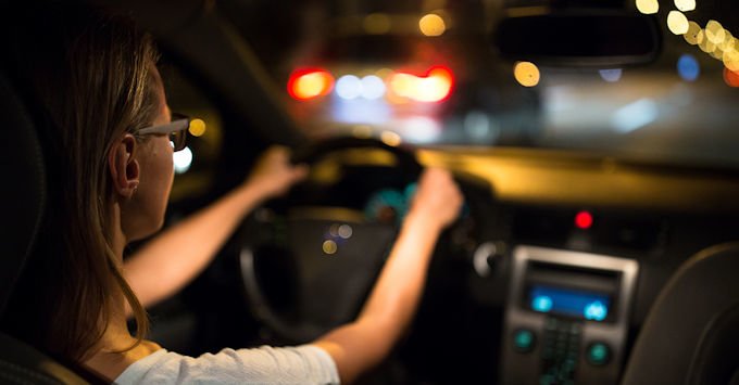 Driving at night